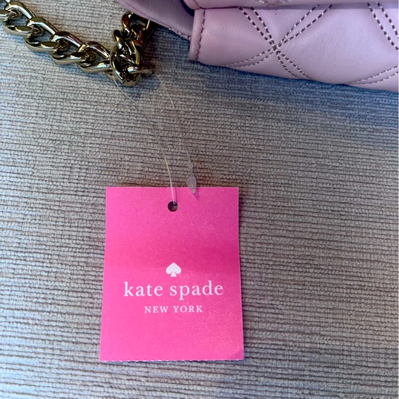 NWT Kate Spade Pink Convertible Shoulder Bag with Matching Wallet - Picture 2 of 7